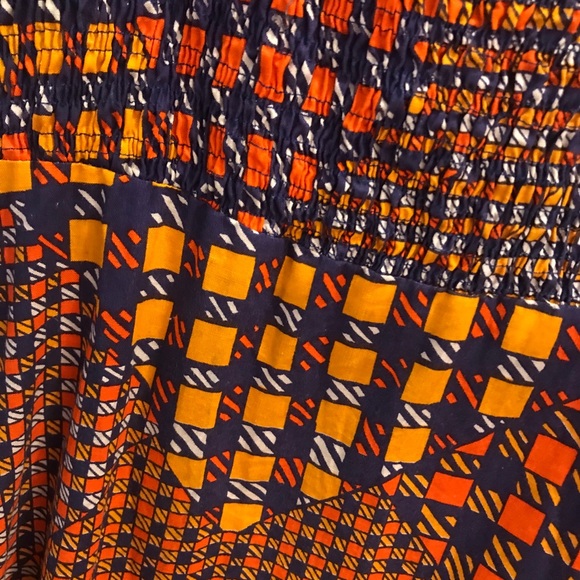 Divina of Switzerland vintage smocked maxi dress - Picture 5 of 6